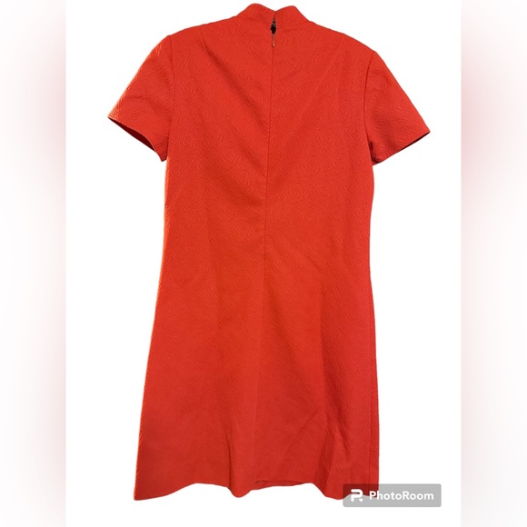 Vintage Coral Dress - Picture 2 of 6